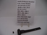 KL191162A S&W K&L 19-3 to 19-6, 66 to 66-3,-67 to-67-2Rear Adjustable Sight