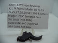 KLN184C S&W K,L,N Frame Model 10-19,24,25,27,28,29,581,586 & Others Trigger .265"