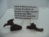 J1107A Smith & Wesson J Frame Pre-Model 36 Trigger & Hammer Standard .38 Special