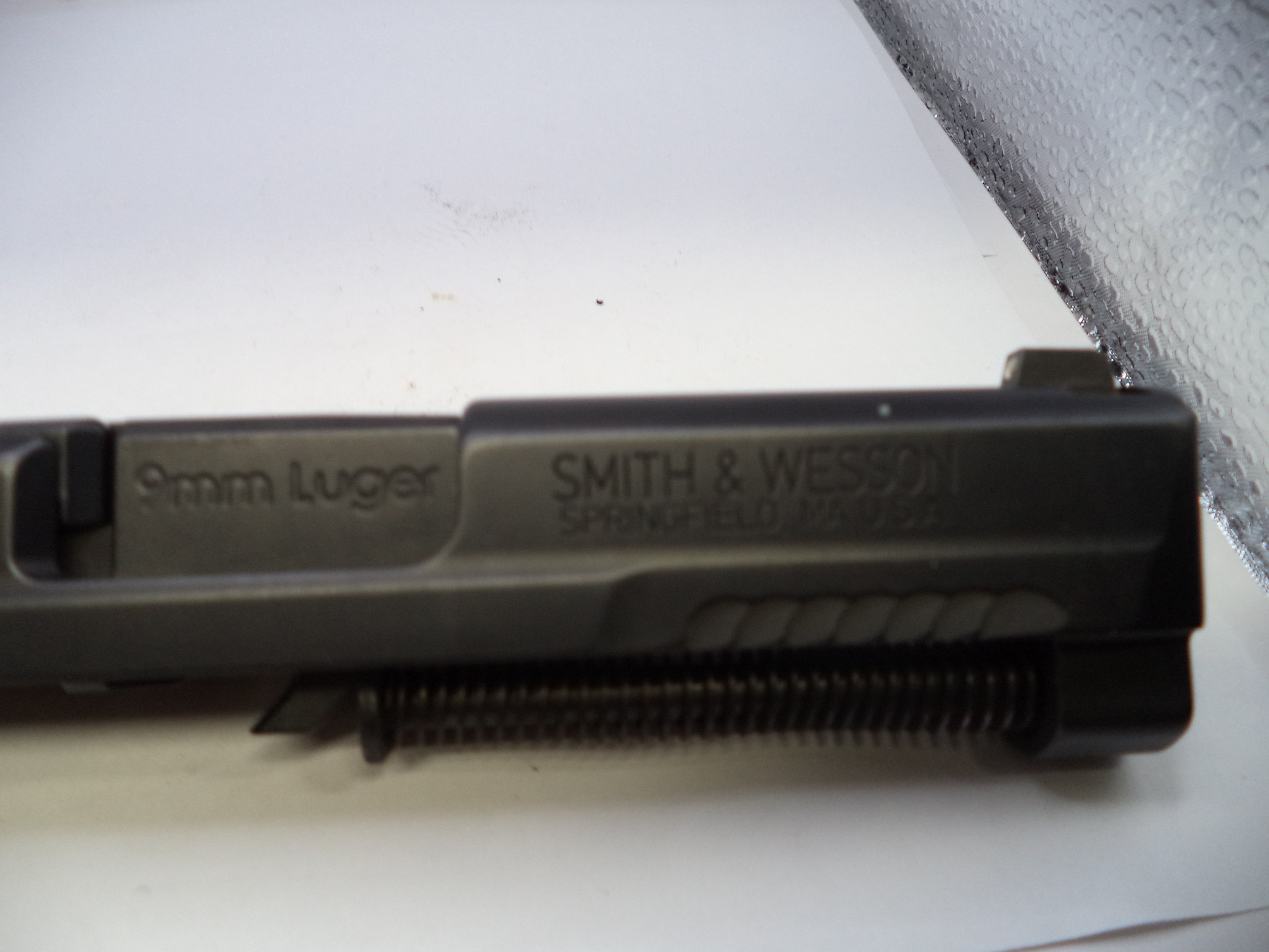 Smith & Wesson M&P9 Shield EZ M2.0 Complete Slide Assembly 9mm 3.5" Barrel - MPSE1