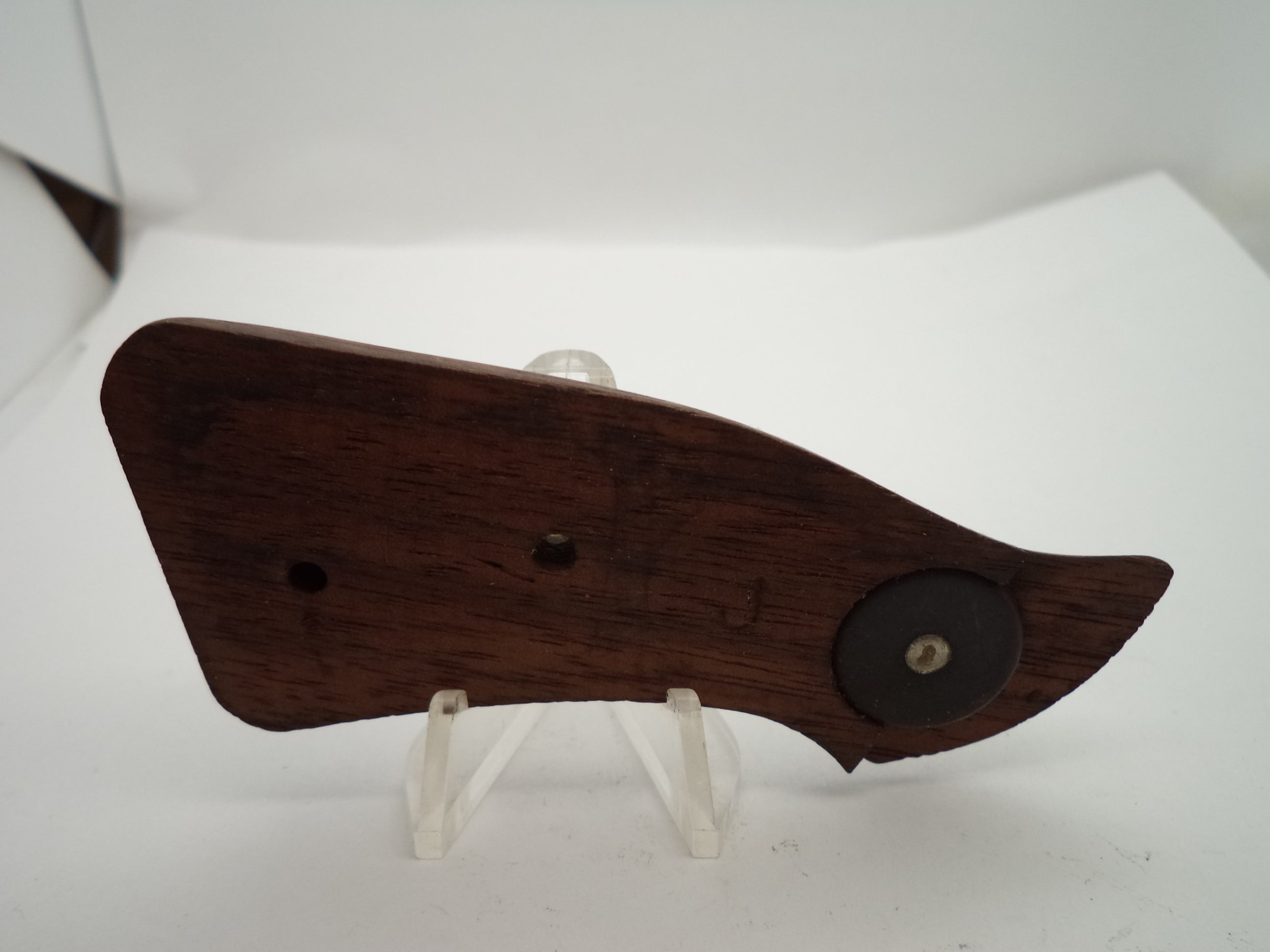 Smith & Wesson J Frame Vintage Wood Left Grip - Square Butt Only - Used OEM Part GA21