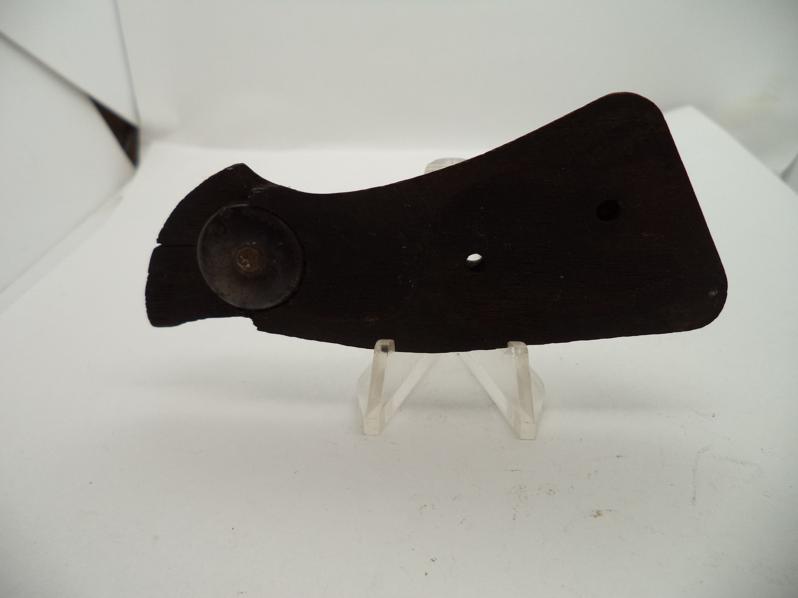 Smith & Wesson J Frame Vintage Wood Right Grip - Round Butt Only - Used OEM Part GA22