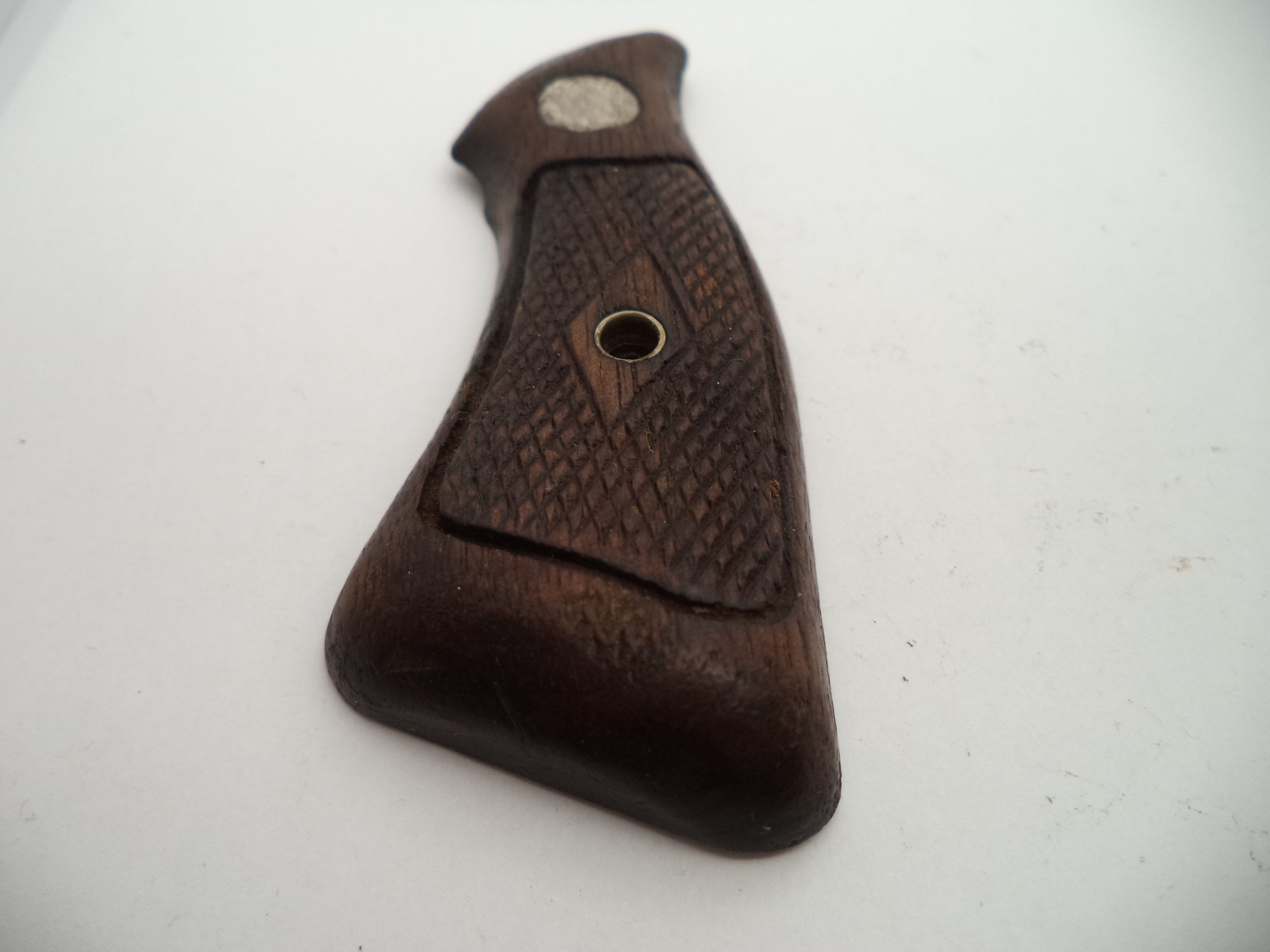 Smith & Wesson J Frame Vintage Wood Right Grip - Round Butt Only - Used OEM Part GA22