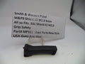 Black grip safety for Smith & Wesson M&P9 Shield EZ M2.0 9mm pistol on a white background with a label.