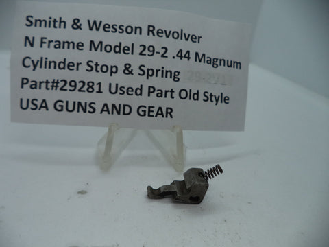 29281 Smith & Wesson N Size Model 29-2 Cylinder Stop & Spring .44 Magnum