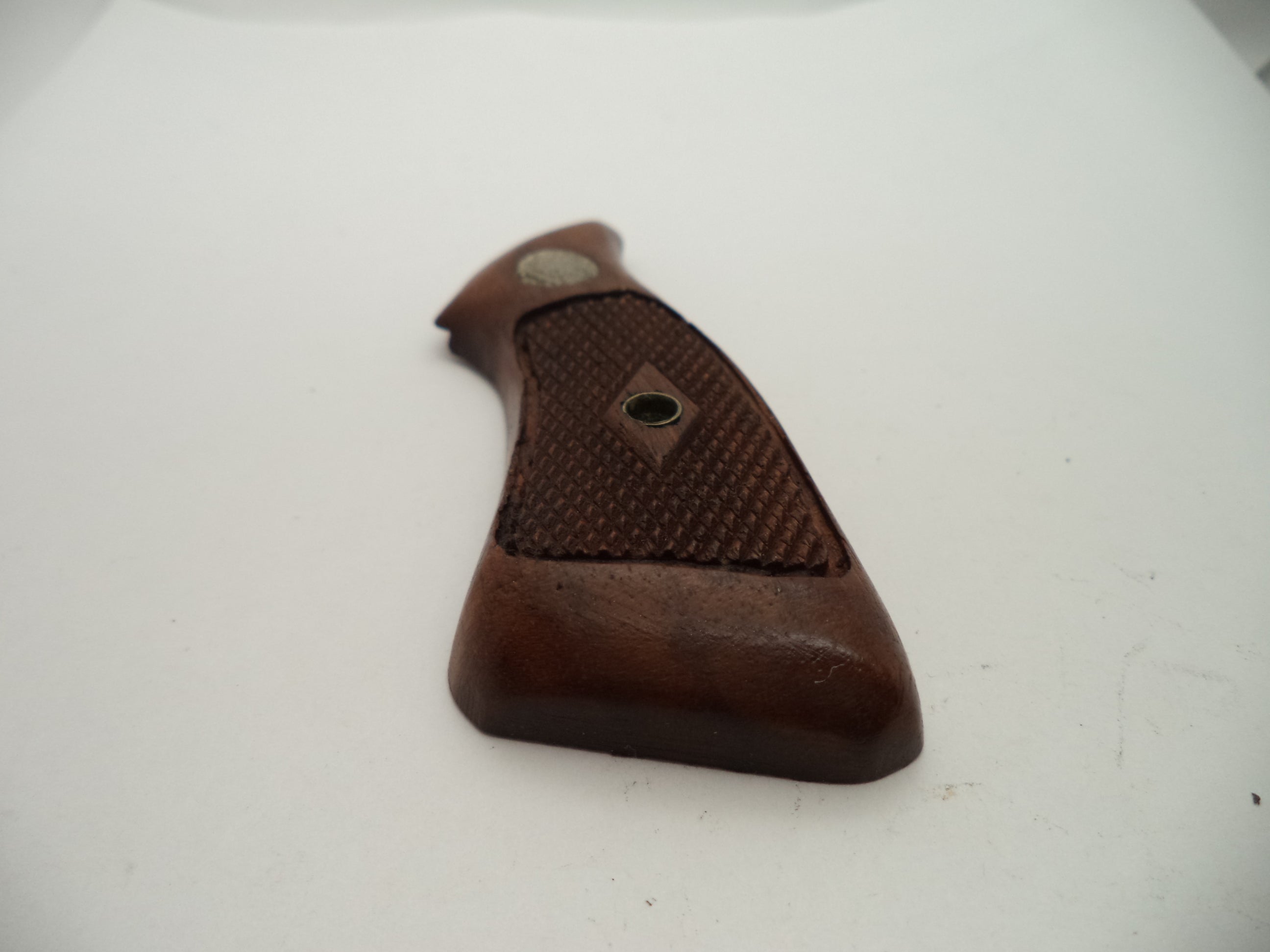 Smith & Wesson J Frame Vintage Wood Left Grip - Square Butt Only - Pre-Model Used OEM Part GA22A