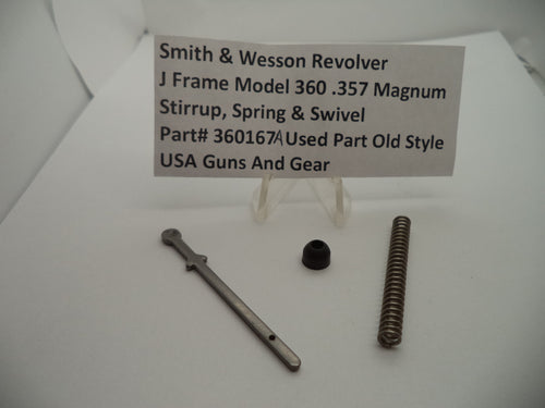 360167A S & W J Frame Model 360 Stirrup, Spring & Swivel .357 Magnum