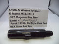 Smith & Wesson K Frame Model 13-3 Used 4" Non-Pinned Barrel .357 Magnum Blue Steel 1316A