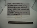 MP4 S & W Model 1905 Used 3rd Change Bolt, Plunger & Spring .38 Spec