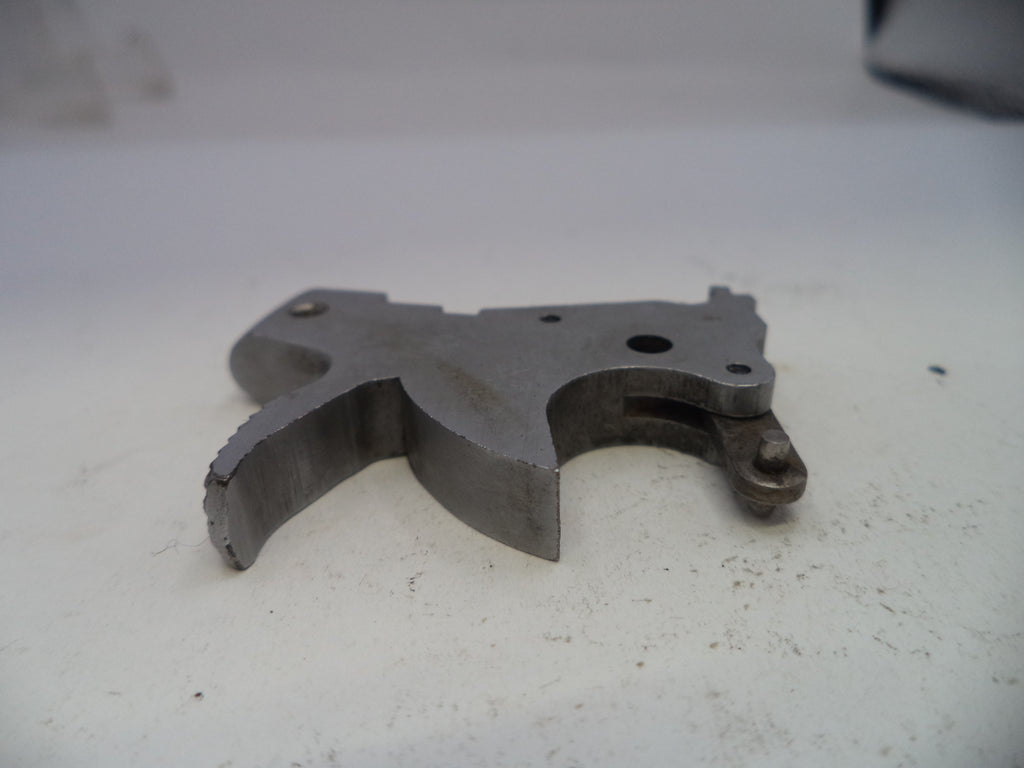Metal mechanical component on a white surface