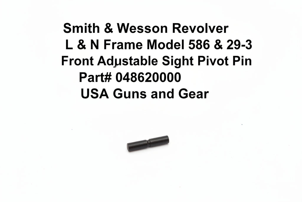 Smith & Wesson L Frame / N Frame Front Sight Pivot Pin - Models 586, 686, 29-3 - 048620000