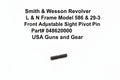Smith & Wesson L Frame / N Frame Front Sight Pivot Pin - Models 586, 686, 29-3 - 048620000