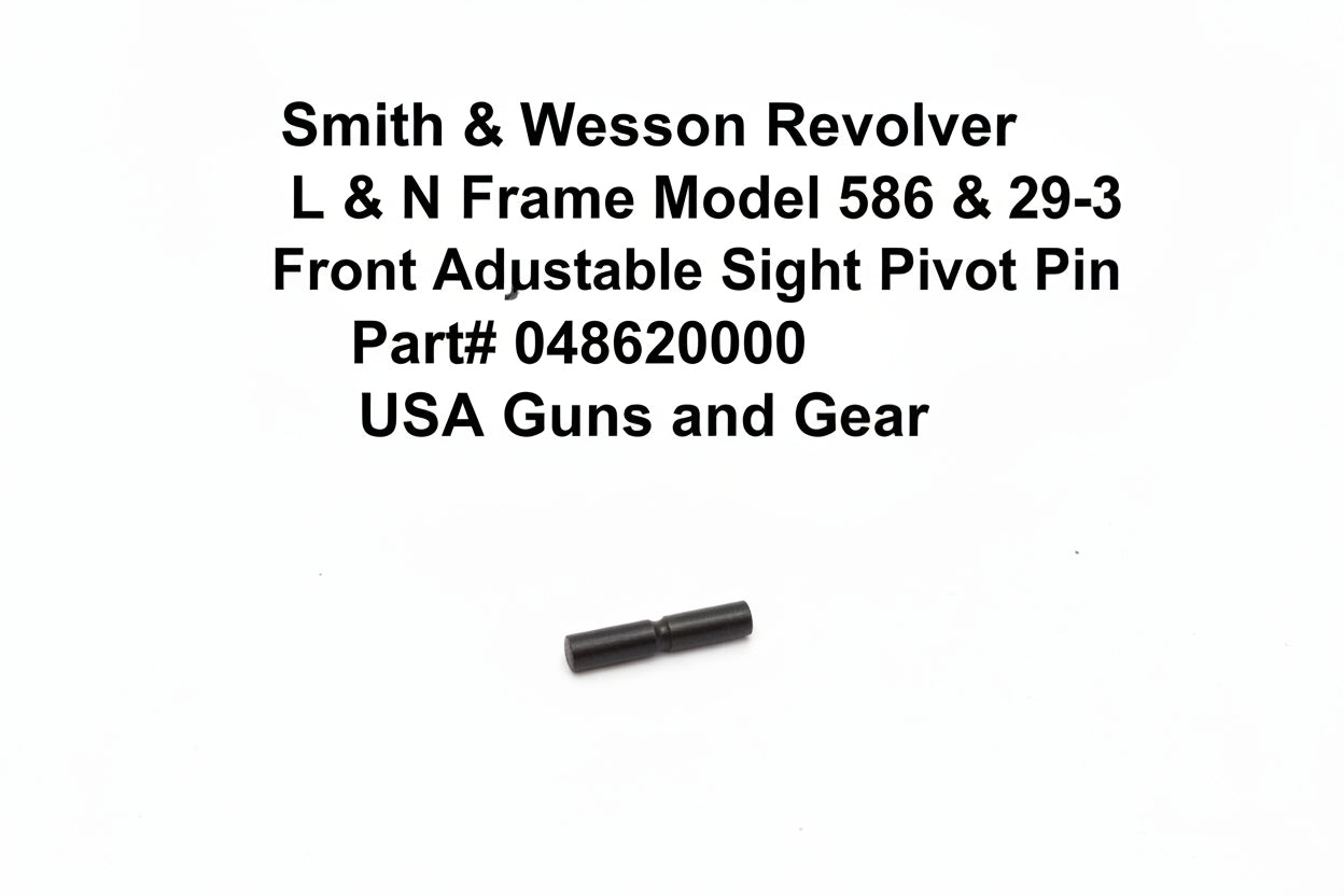 Smith & Wesson L Frame / N Frame Front Sight Pivot Pin - Models 586, 686, 29-3 - 048620000
