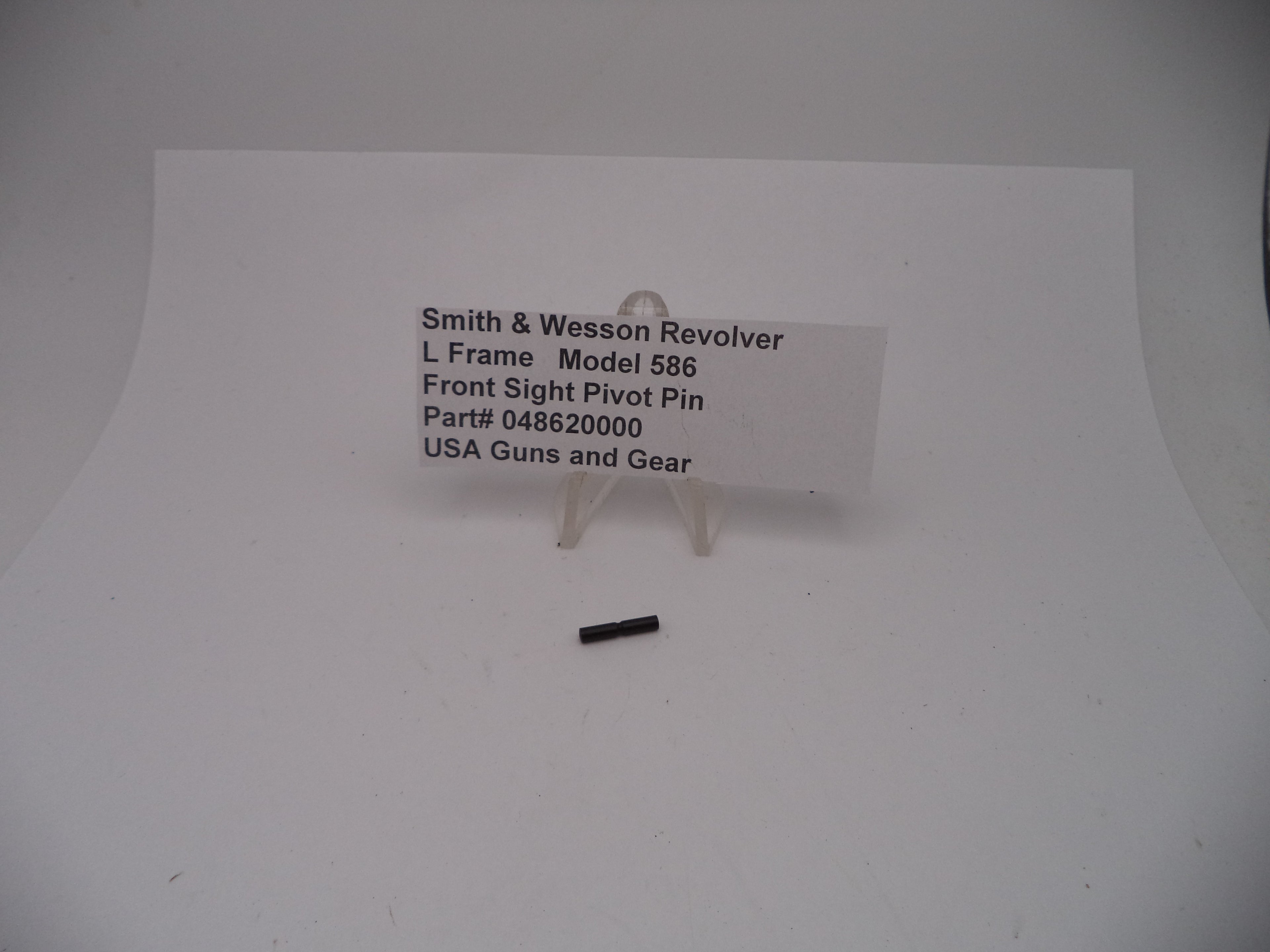 Smith & Wesson L Frame / N Frame Front Sight Pivot Pin - Models 586, 686, 29-3 - 048620000