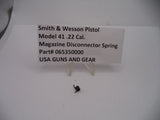 065350000 S&W Pistol Model 41 Magazine Disconnector Spring .22 Caliber