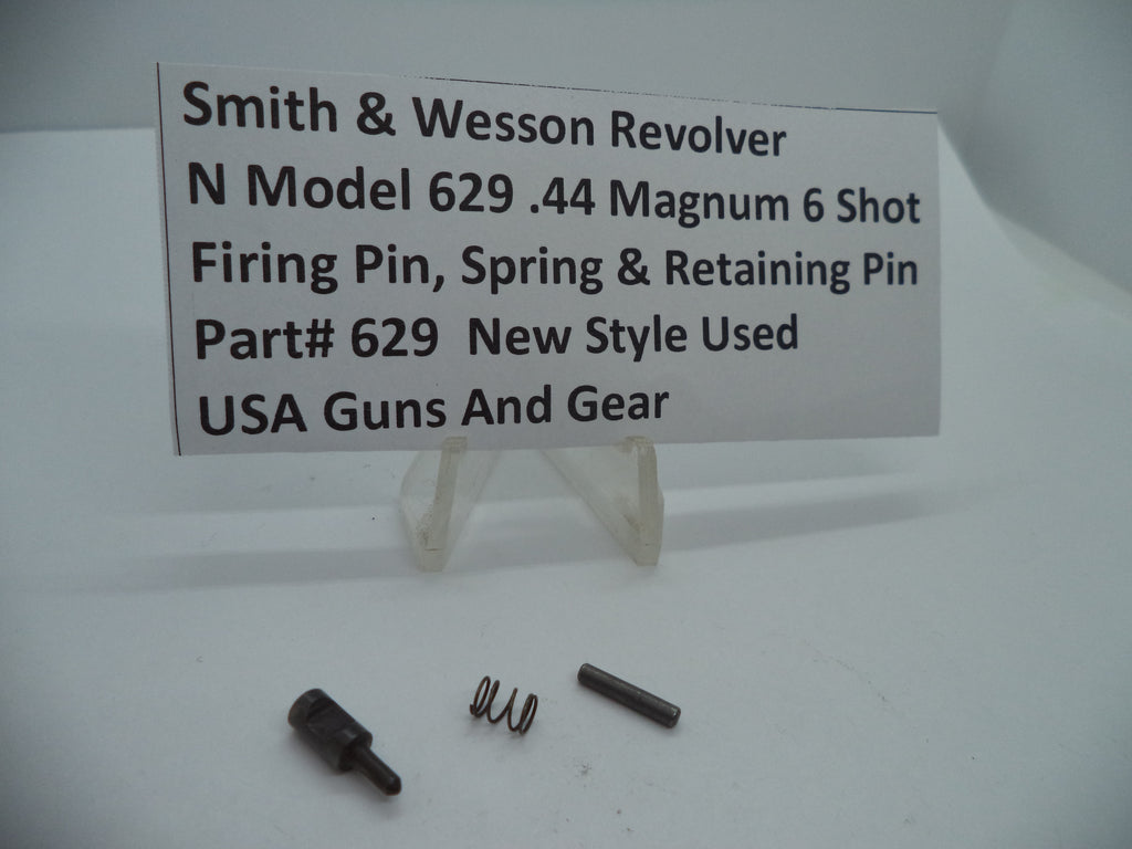 629 S&W N Model 629 Firing Pin, Spring & Retaining Pin .44 Magnum Used