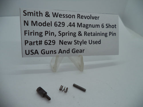 629 S&W N Model 629 Firing Pin, Spring & Retaining Pin .44 Magnum Used