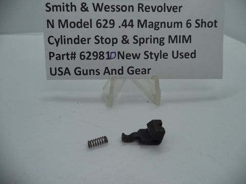 62981D Smith & Wesson N Model 629 Cylinder Stop & Spring MIM .44 Magnum