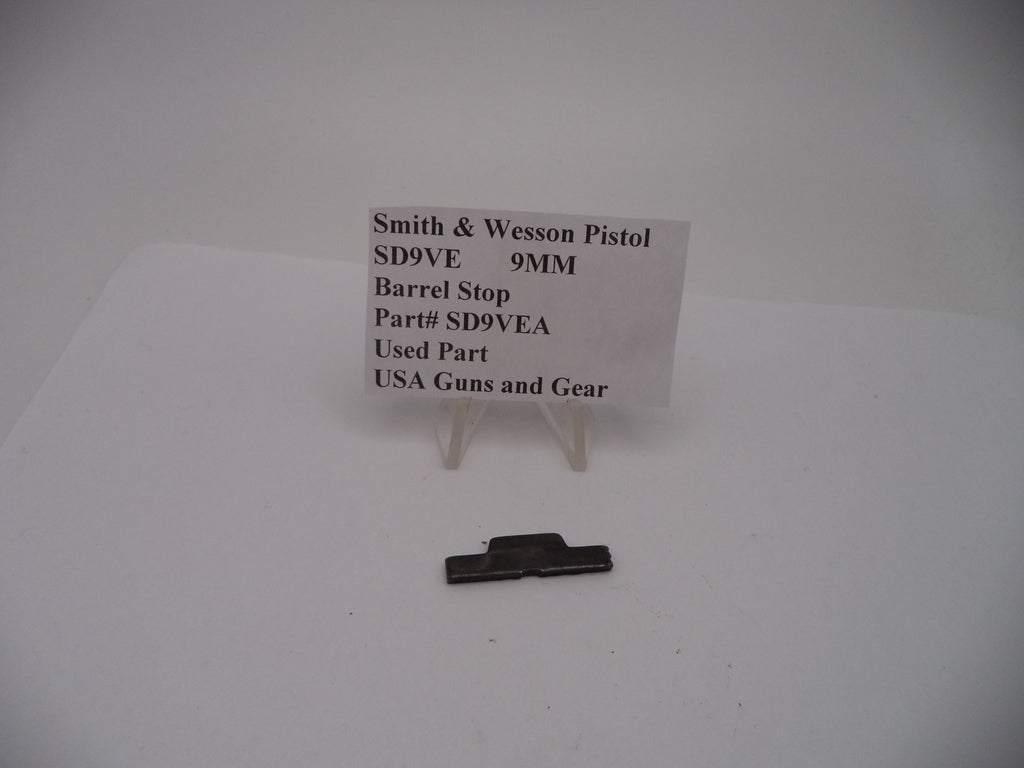 SD9VEA Smith & Wesson Pistol SD9VE Barrel Stop 9 MM Used