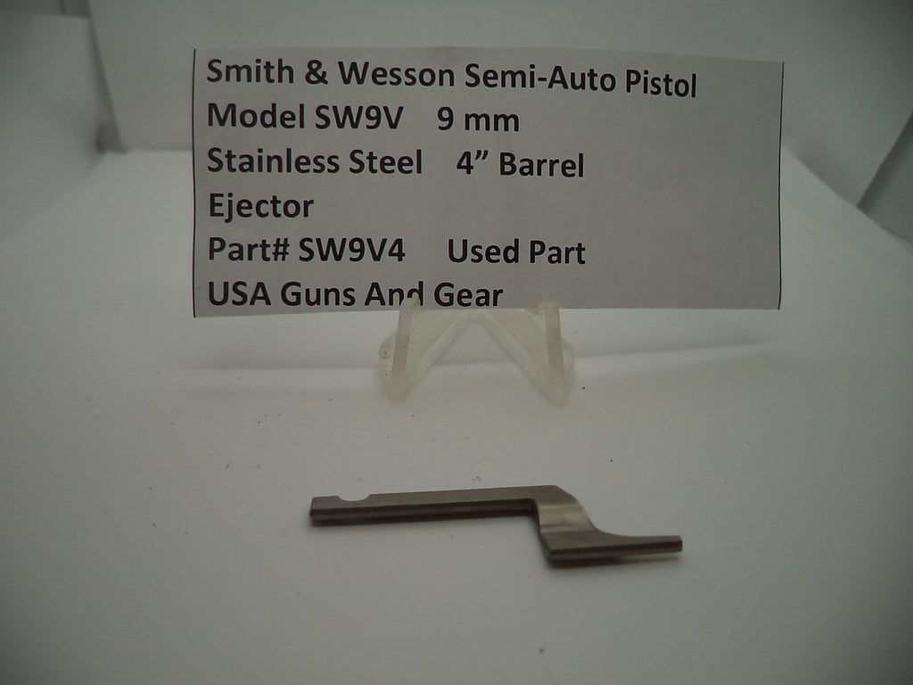 SW9V4 S & W Pistol Model SW9V 9 MM 4" Barrel Ejector Used