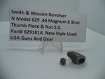629181A Smith & Wesson N Model 629  Thumb Piece & Nut  .44 Magnum