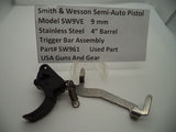 SW961 S & W Pistol Model SW9VE 9 MM 4" Barrel Trigger Bar Assembly Used