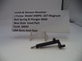 Bolt spring and plunger for Smith & Wesson Revolver on a white background with a label.