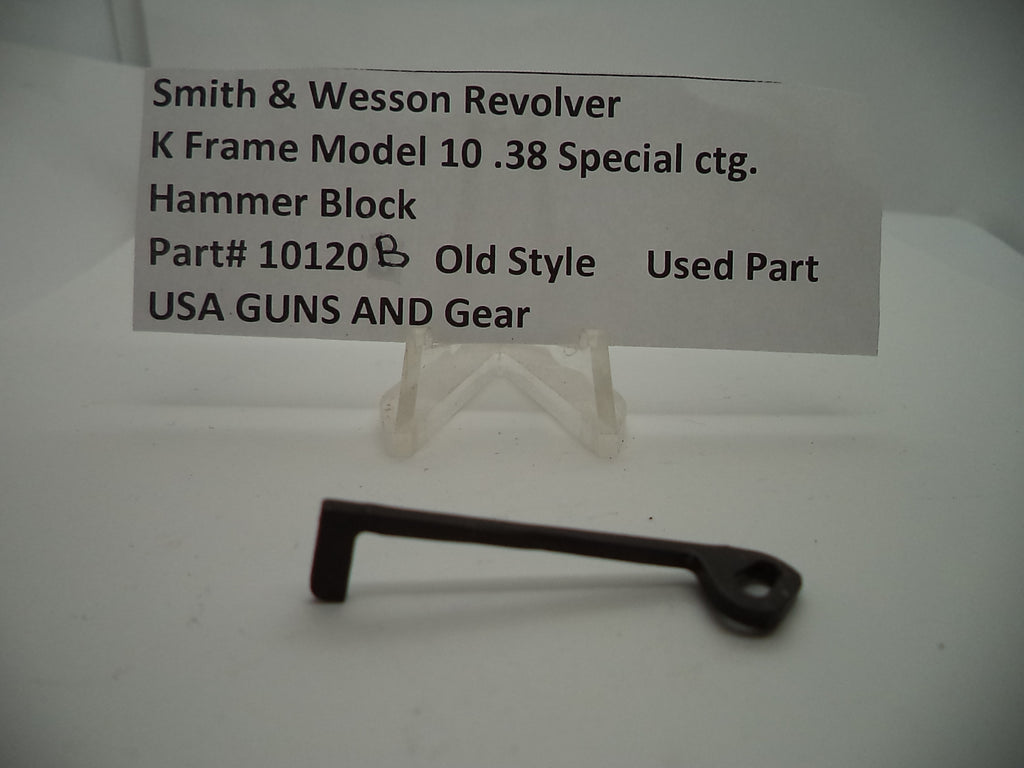 Smith & Wesson K Frame Model 10 Hammer Block - .38 Special - 10120B