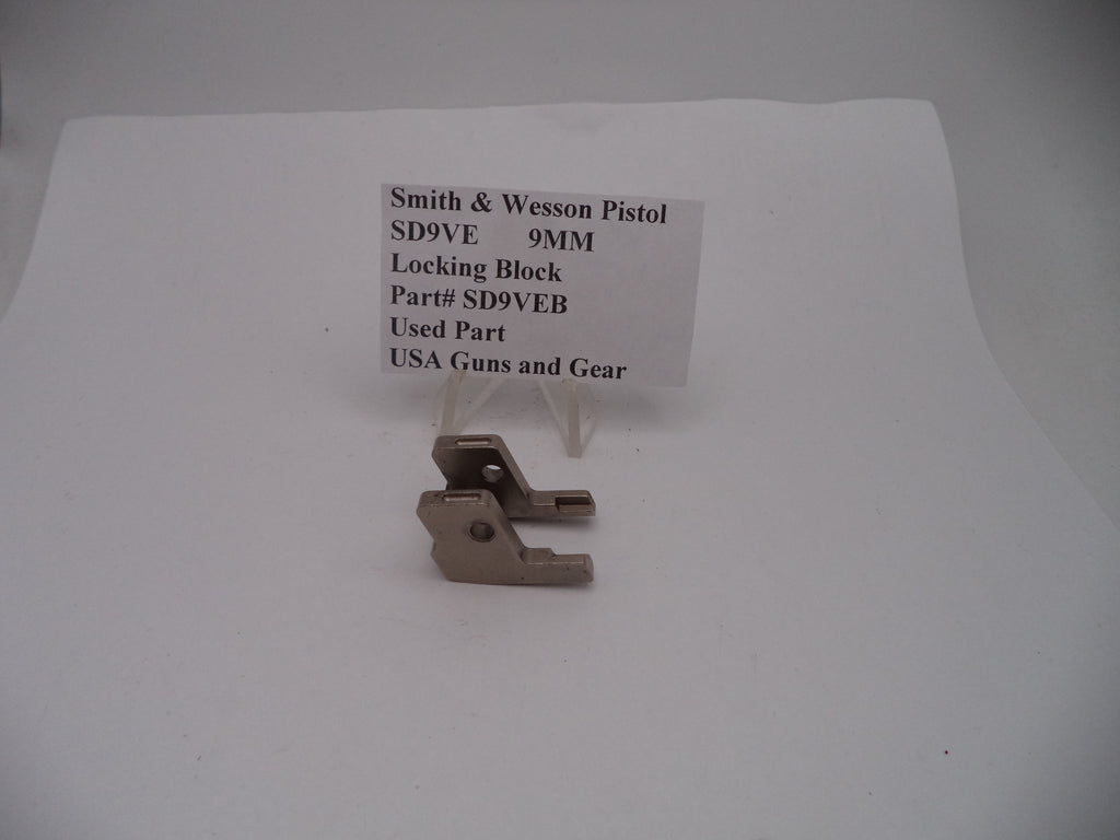 SD9VEB Smith & Wesson Pistol SD9VE Locking Block 9 MM Used
