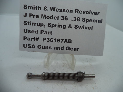 P36167AB Smith & Wesson J  Model Pre 36 Stirrup Spring & Swivel .38 Special
