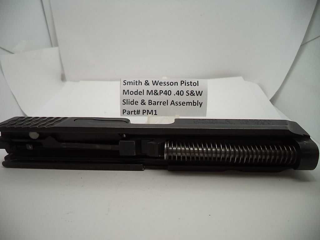 Smith & Wesson Pistol Model M&P 40 .40 S&W Used Slide & Barrel Assembly PM1