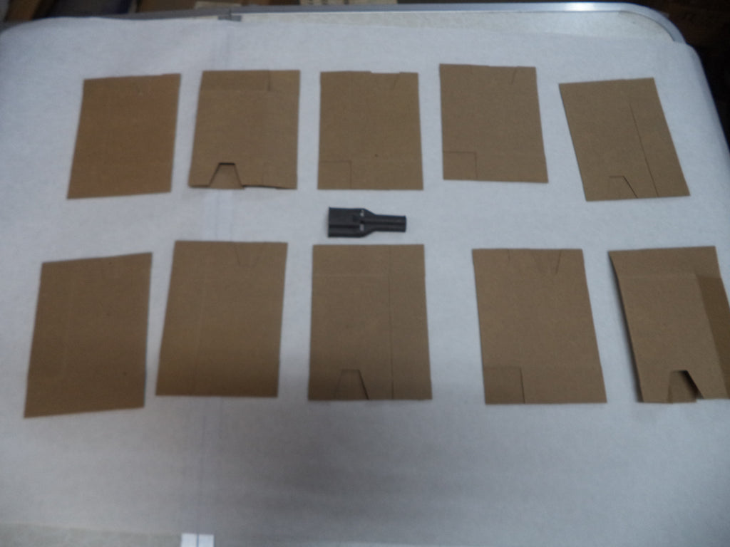 Bando 0029 4-Pocket Bandoleer Cardboard Inserts - 5.56/.223 (10-Pack)