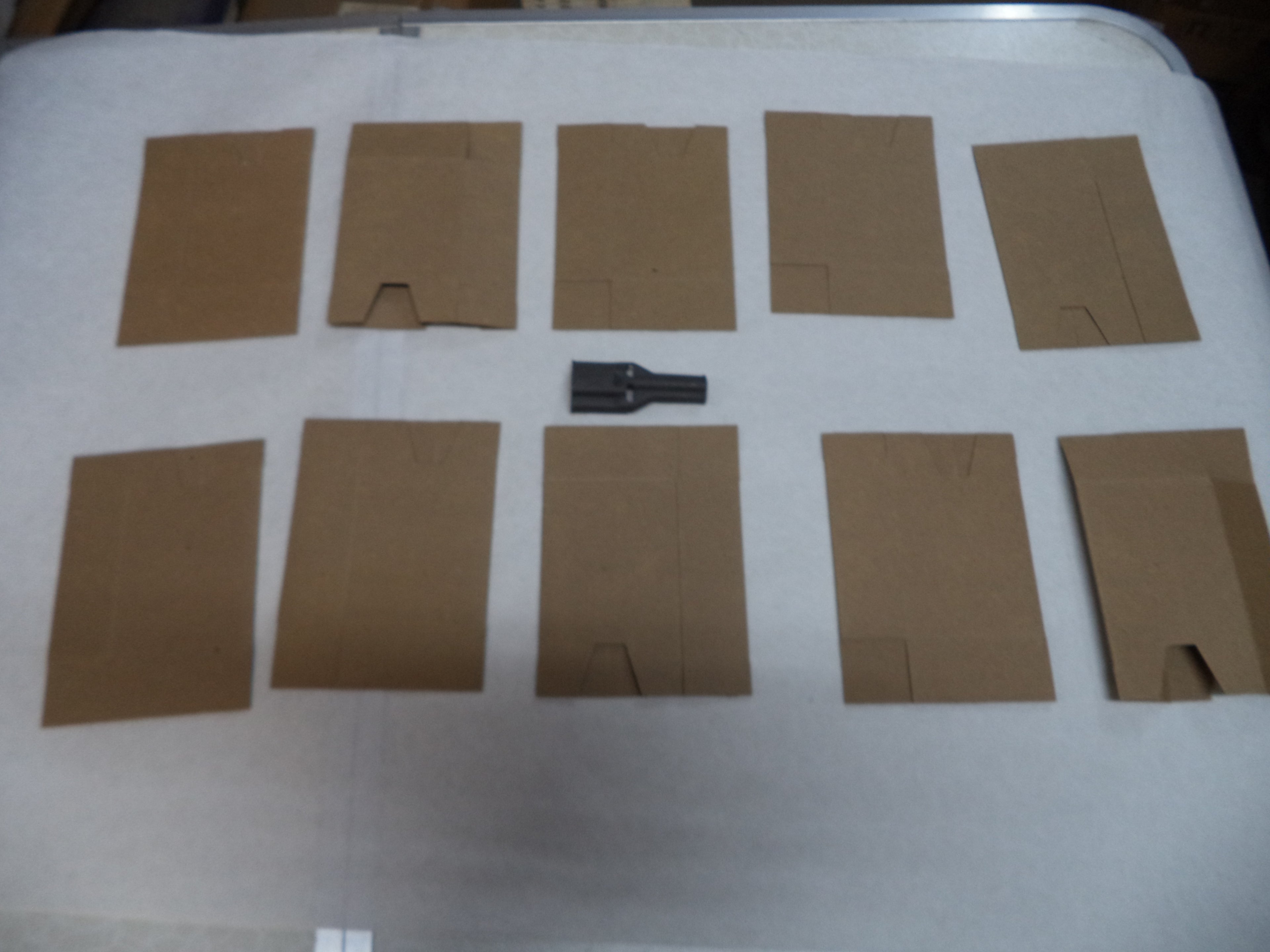 Bando 0029 4-Pocket Bandoleer Cardboard Inserts - 5.56/.223 (10-Pack)