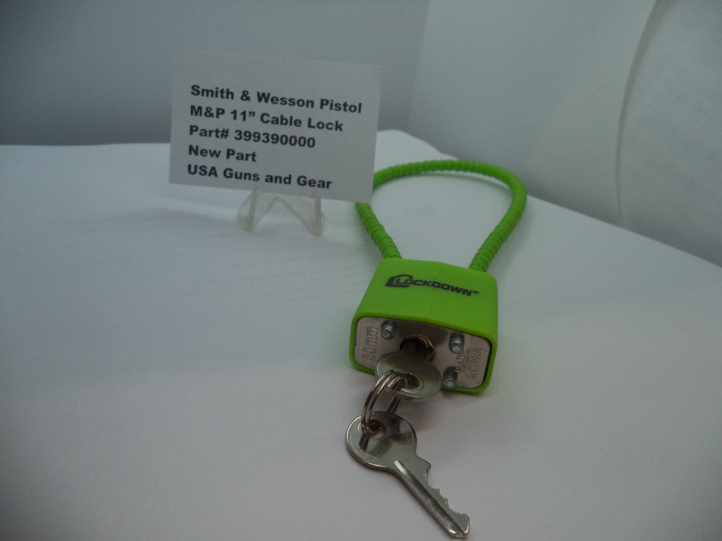 Smith & Wesson M&P Bodyguard 380 Cable Lock 11 Inch Factory OEM 399390000