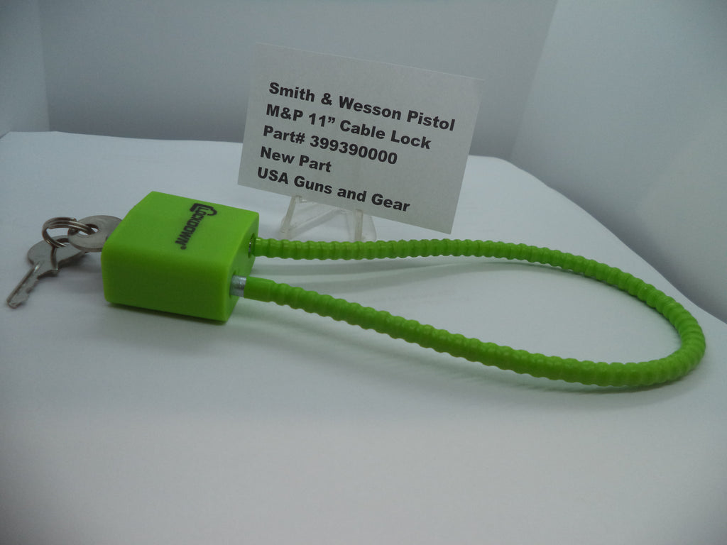 Smith & Wesson M&P Bodyguard 380 Cable Lock 11 Inch Factory OEM 399390000