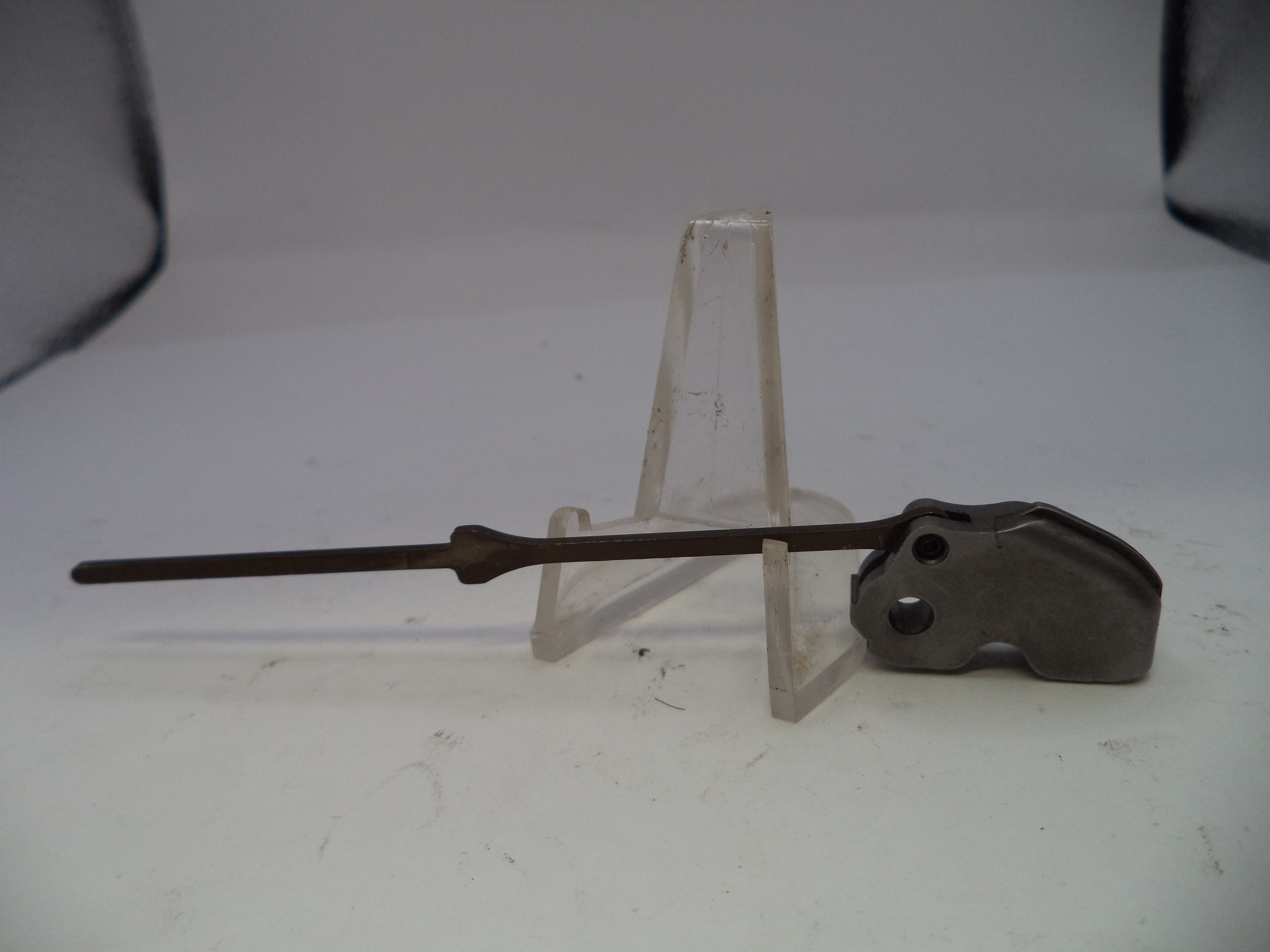 Vintage key and lock mechanism on a white background