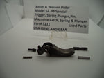 5211 S & W Pistol Model 52 Used .38 Special Magazine Trigger, Spring, Plunger