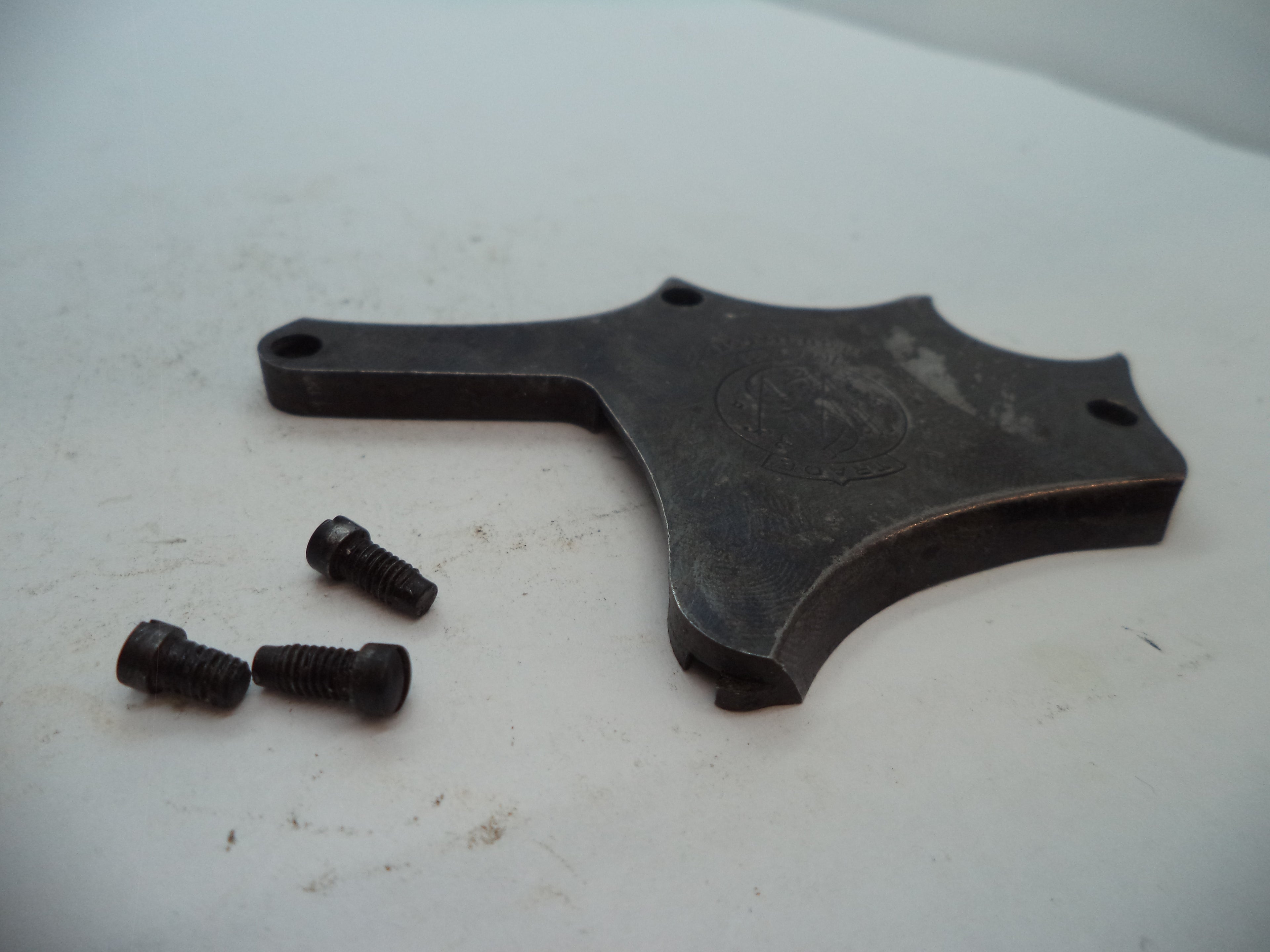 15157 S&W K Model 15  Side Plate & Screws Blue Steel .38 Special Used