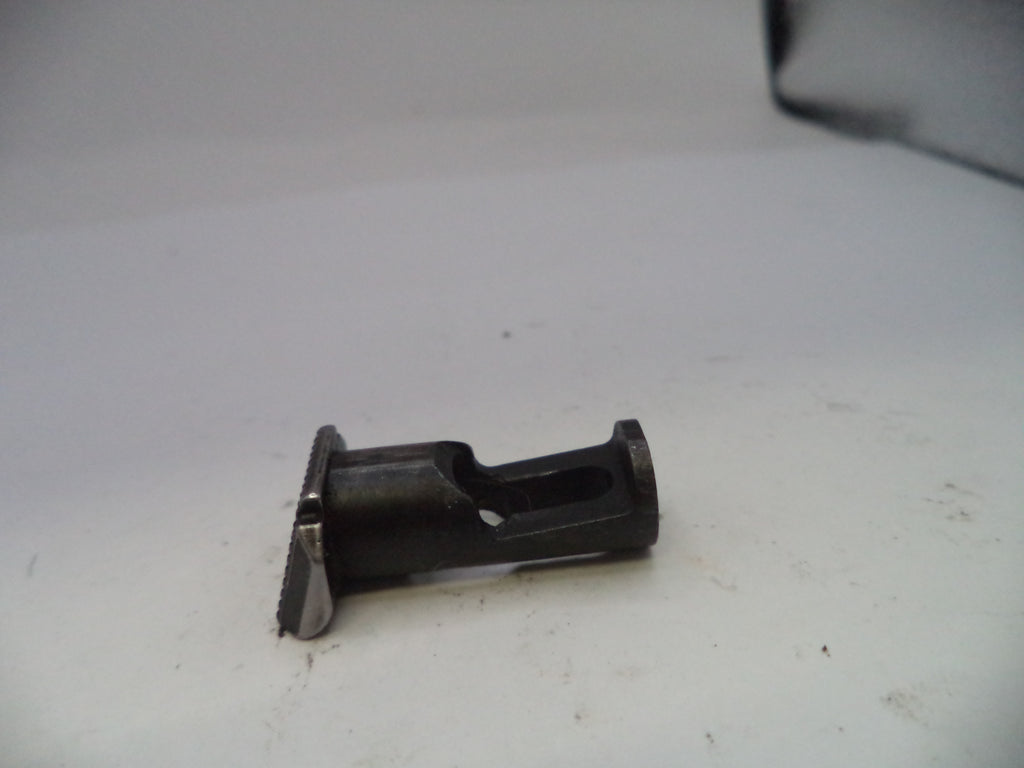 Black metal bracket on a white background