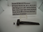 66184D S & W K Frame Models 66-66-3 Rear Adjustable Sight .357 Mag 1.95" Used