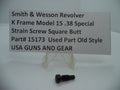 15173 S & W K Model 15 Strain Screw Square Butt .38 Special Used Part