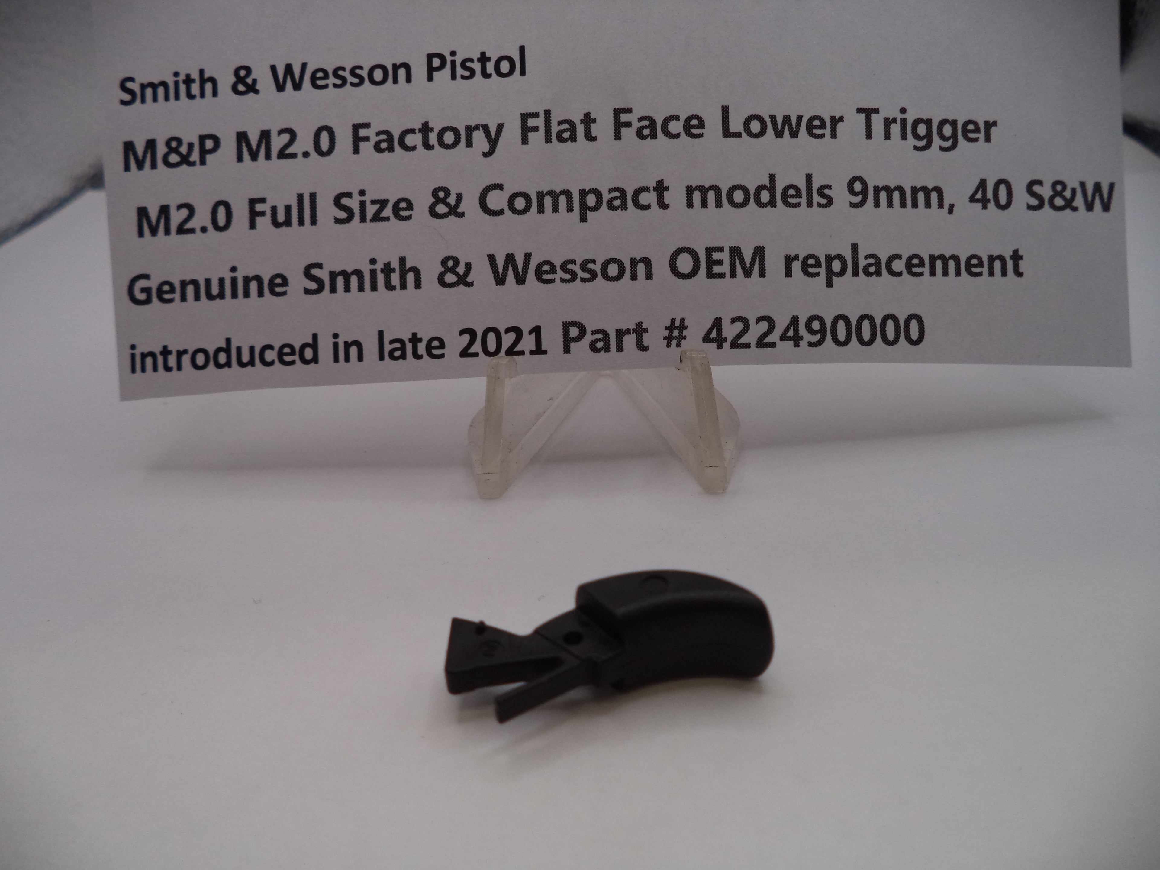 Smith & Wesson M&P M2.0 Lower Trigger Flat Face OEM Factory 422490000