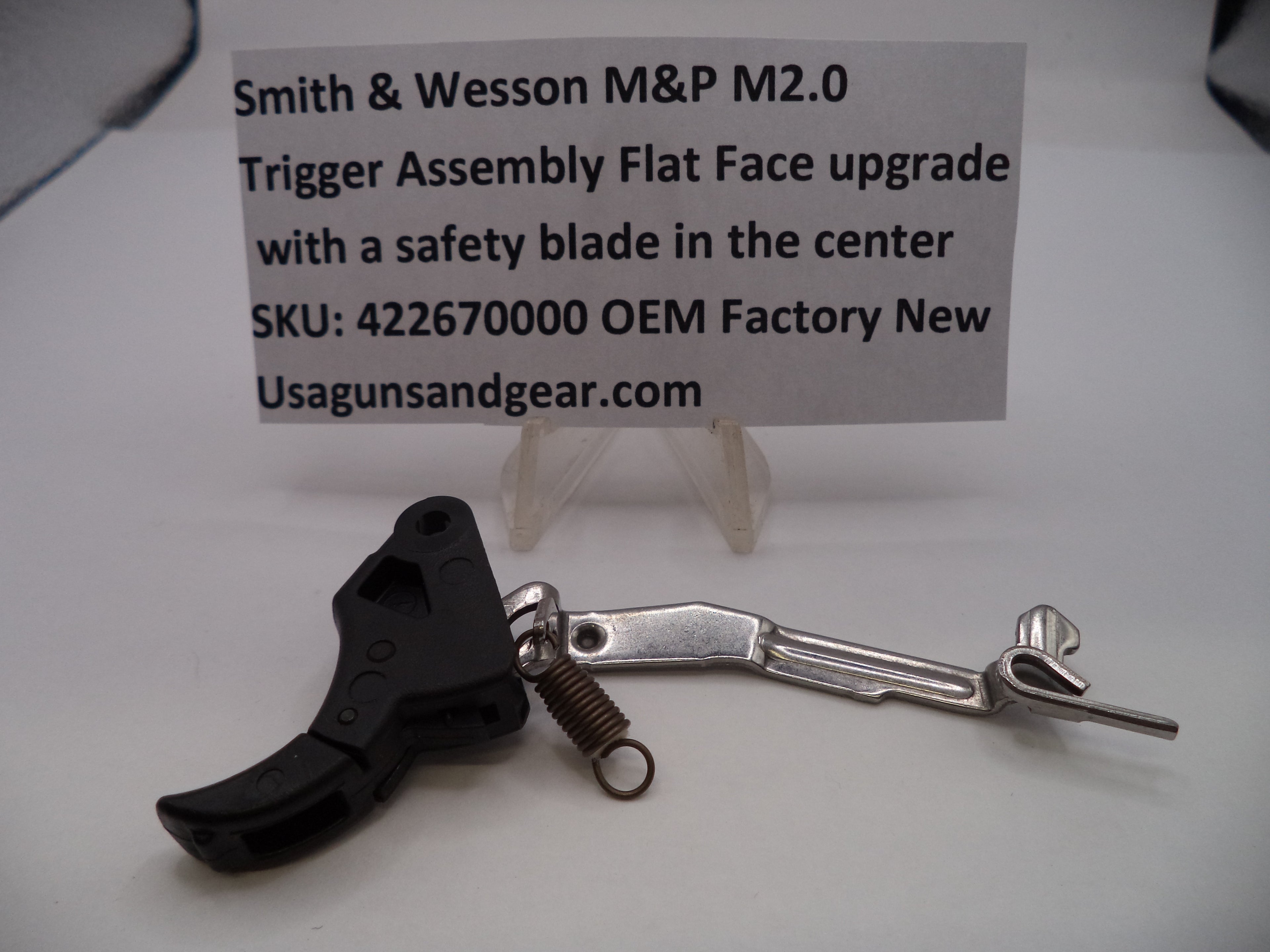 Smith & Wesson M&P M2.0 Trigger Bar Assembly Flat Faced OEM Part (Part #422670000)