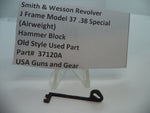 37120A Smith & Wesson J Model 37 (Airweight) Hammer Block .38 Special