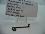 37120A Smith & Wesson J Model 37 (Airweight) Hammer Block .38 Special