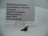 3781B Smith & Wesson J Model 37 (Airweight) Cylinder Stop & Spring .38 Special
