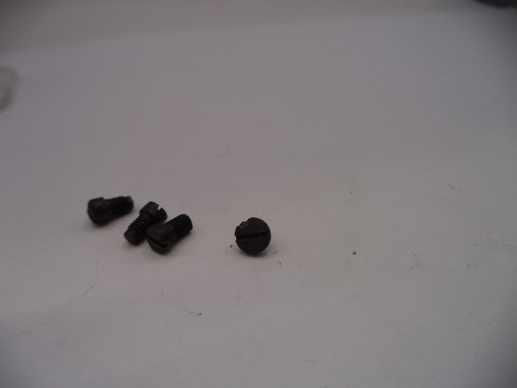 Smith & Wesson J Frame Model 42 Centennial Airweight Side Plate Screws, 4-Screw Type, Black, Old Style, Set of 4 - Part# J42145
