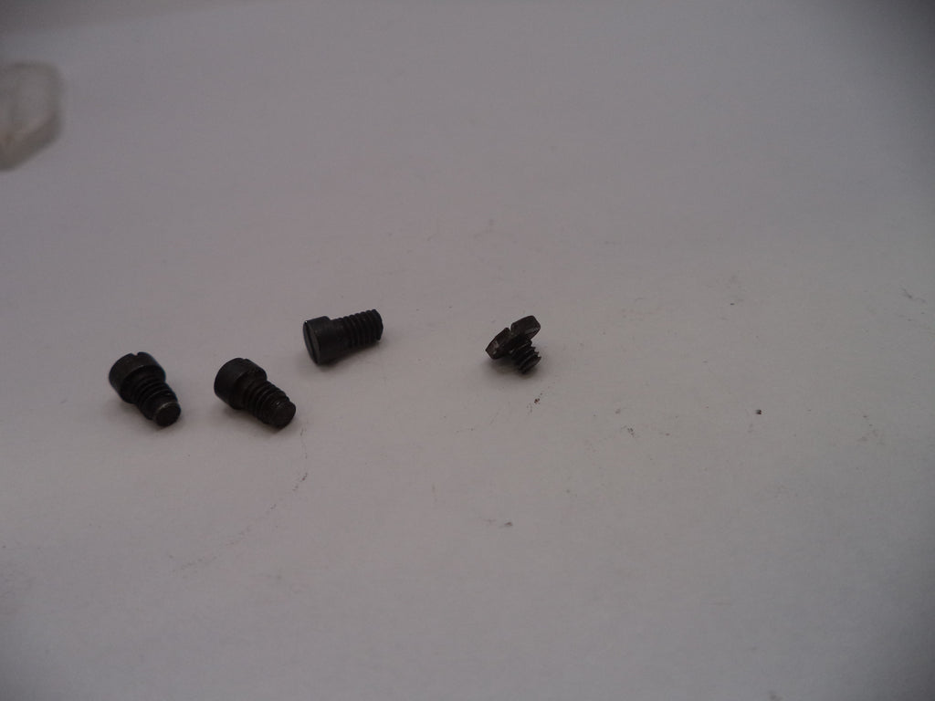 Smith & Wesson J Frame Model 42 Centennial Airweight Side Plate Screws, 4-Screw Type, Black, Old Style, Set of 4 - Part# J42145