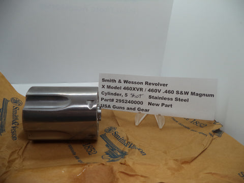 295240000 Smith & Wesson Revolver X Model 460XVR / 460V Cylinder .460 S&W Magnum
