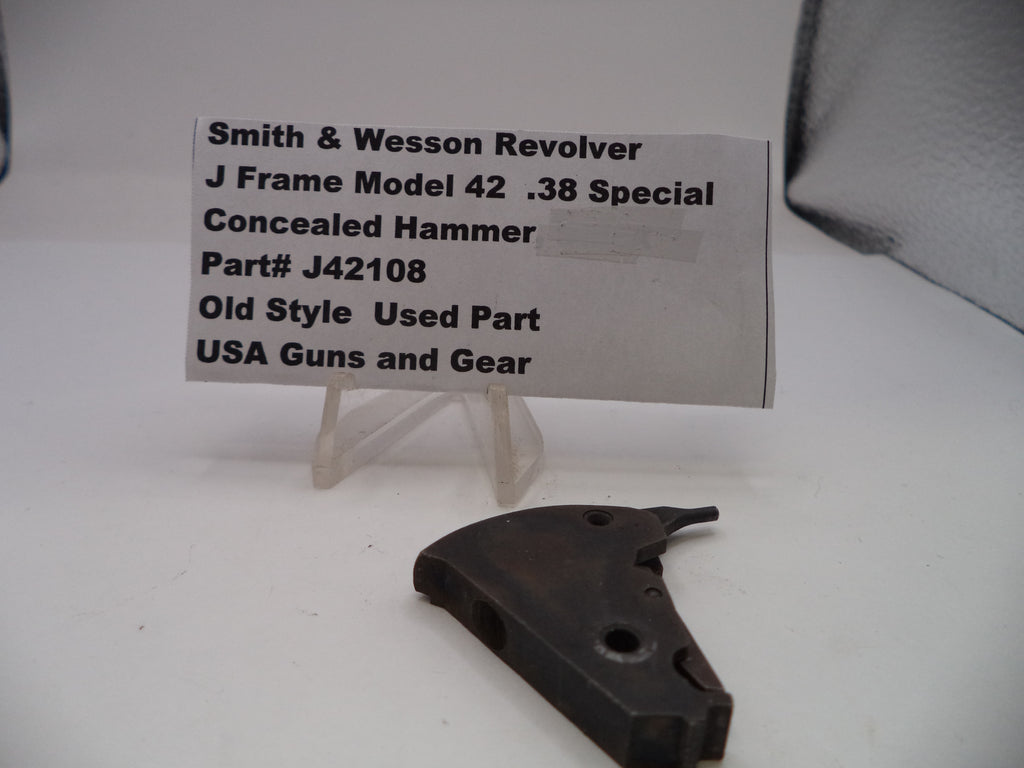 Smith & Wesson J Frame Model 42 Centennial Airweight Concealed Hammer Used - Part J42108